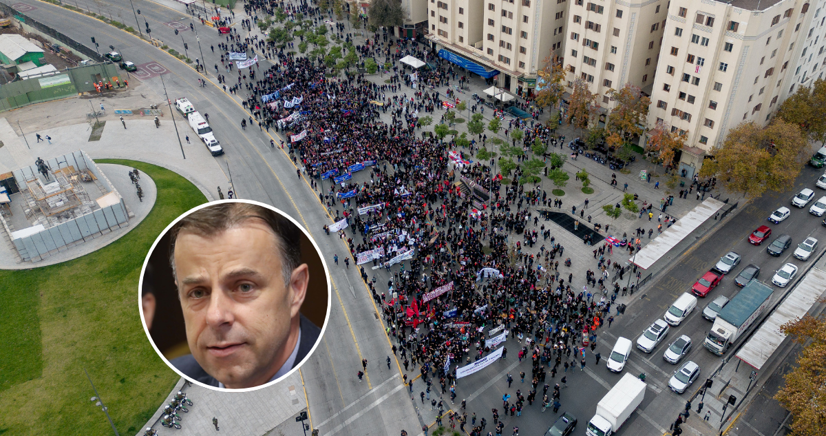 Confech afirma que Codina miente por reunión sobre marcha y Delegación RM revela la invitación