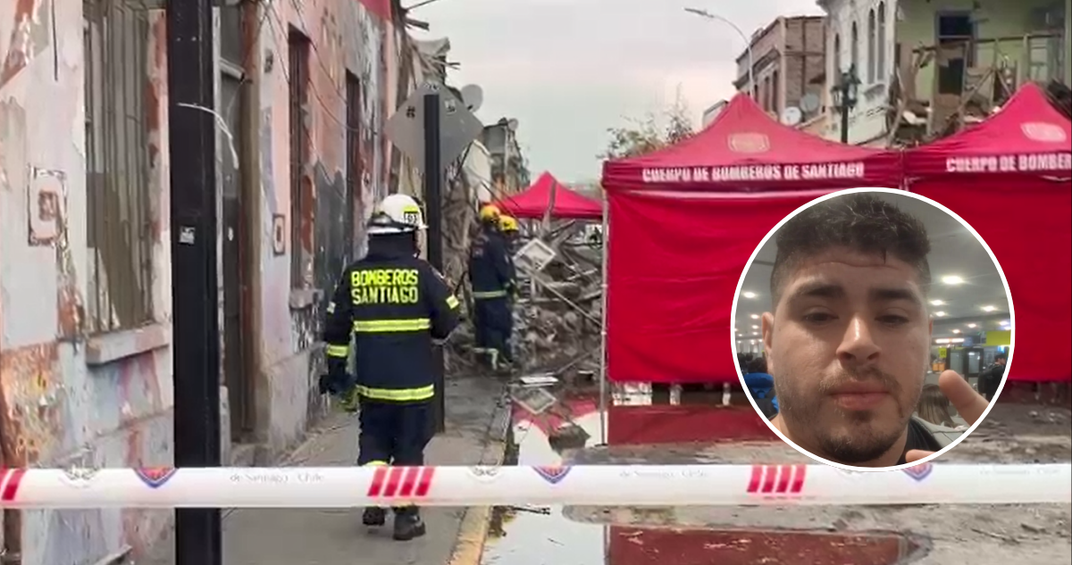 Confirman hallazgo de cadáver de hombre argentino desaparecido tras incendio y derrumbe de casona