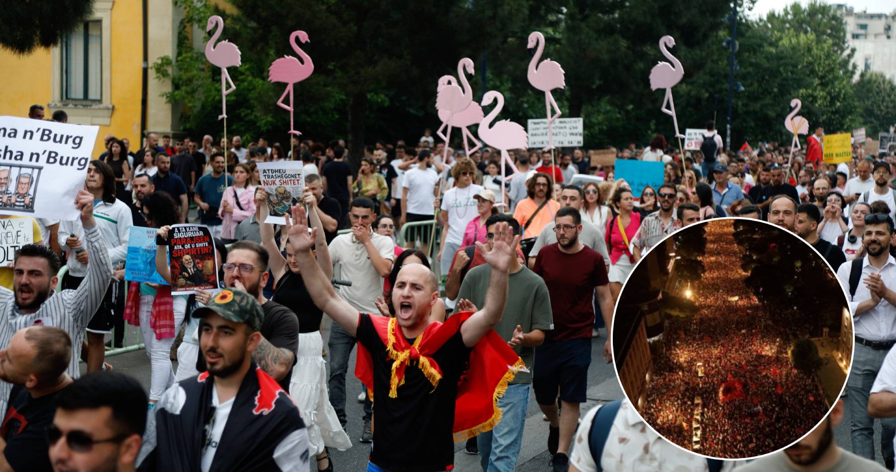 Protestas en Albania | efe & Balkanweb