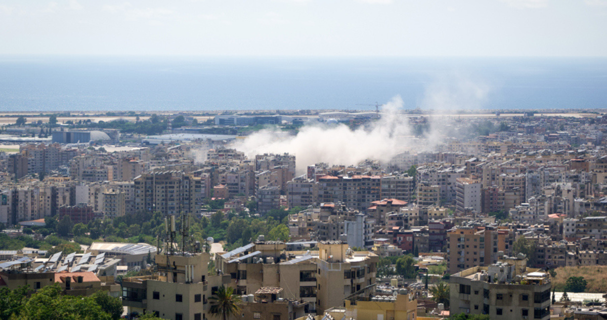 Israel atacó Beirut