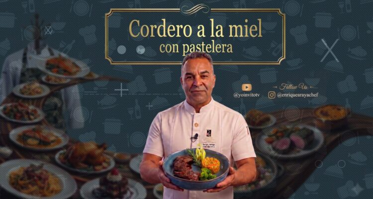 Yo Invito: cordero a la miel con pastelera