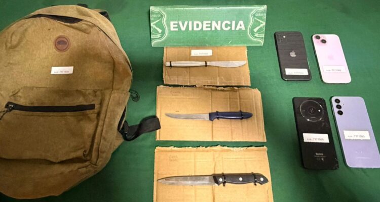 Cuatro adolescentes extranjeros detenidos por asalto en Las Condes: una víctima fue apuñalada