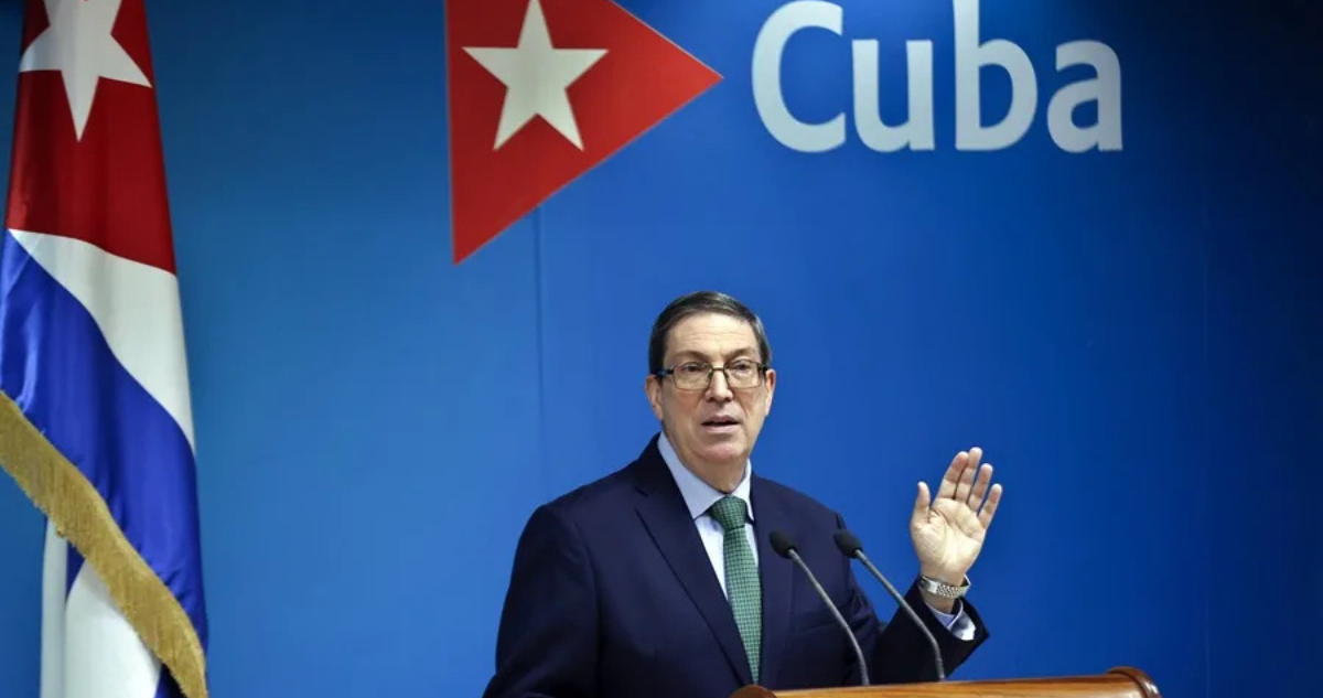 El canciller de Cuba, Bruno Rodríguez