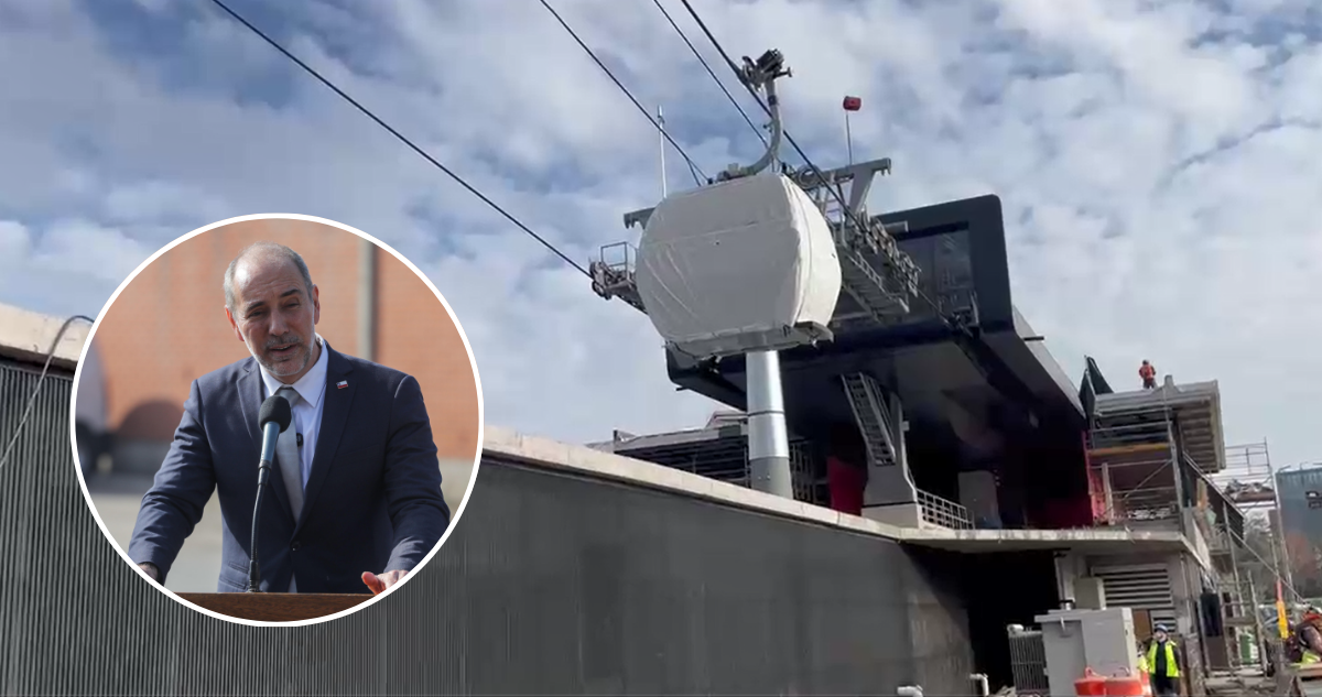De Grange tarifa de Teleférico Bicentenario será de hasta $1.000 y buscarán integración con Metro