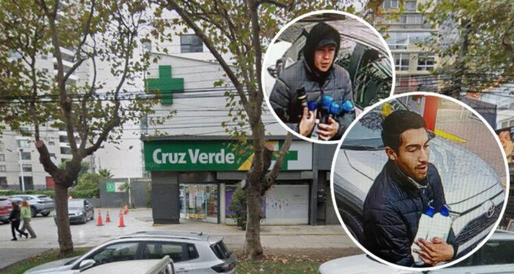 Turbazo en farmacia de Viña del Mar: sujetos robaron productos de estanterías y salieron corriendo