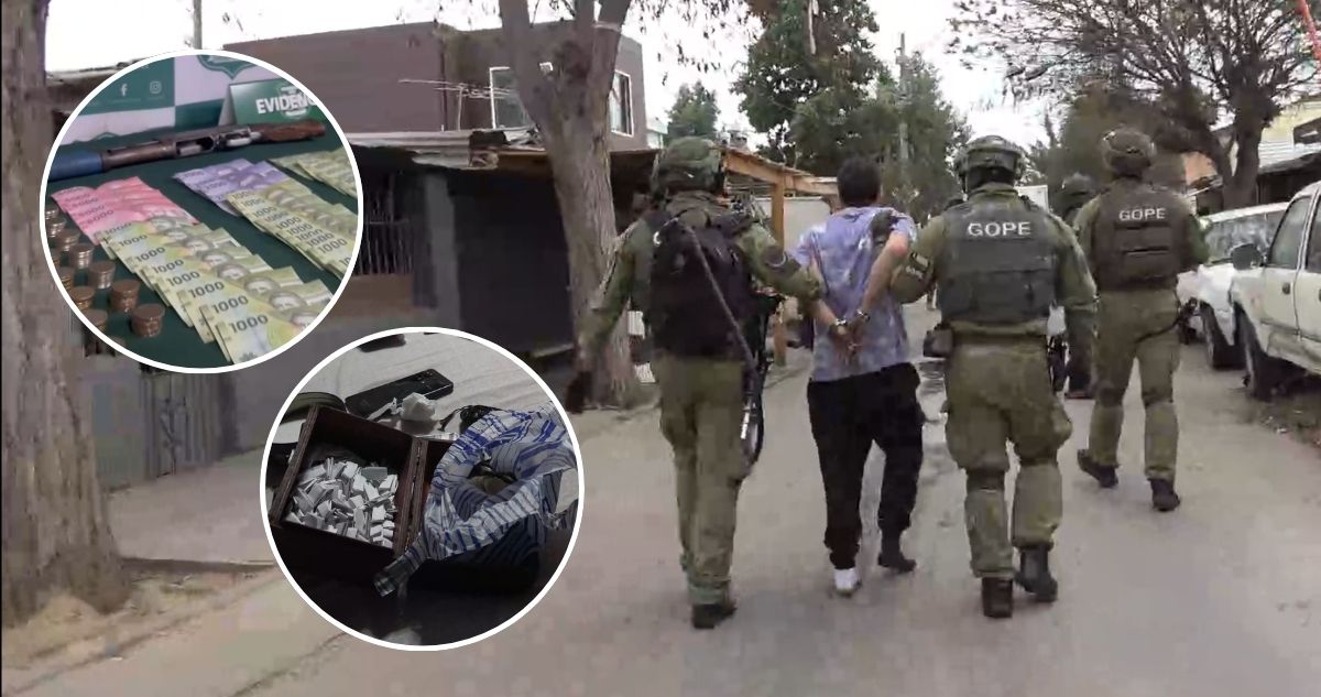 Desarticulan organización criminal dedicada al tráfico de drogas en Cerro Navia: hay cinco detenidos