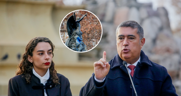 Desbordes emplaza al CMN tras nueva vandalización de la Fuente Alemana y respalda Registro de Vándalos