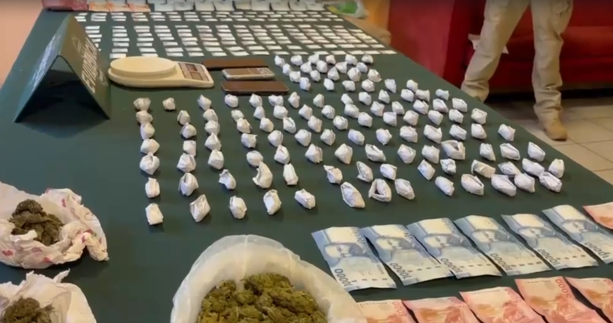 Detenidas por venta de drogas en Valparaíso