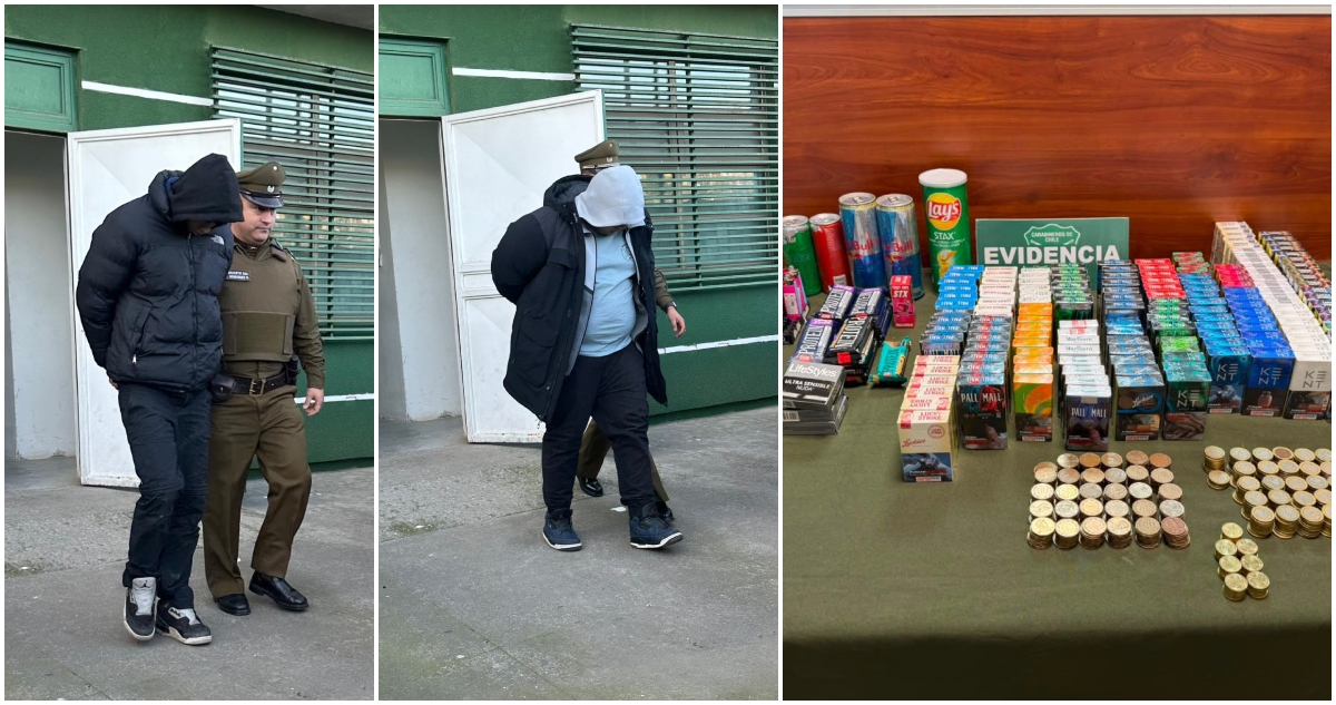 Detenidos turbazo en Shell de Ruta del Itata