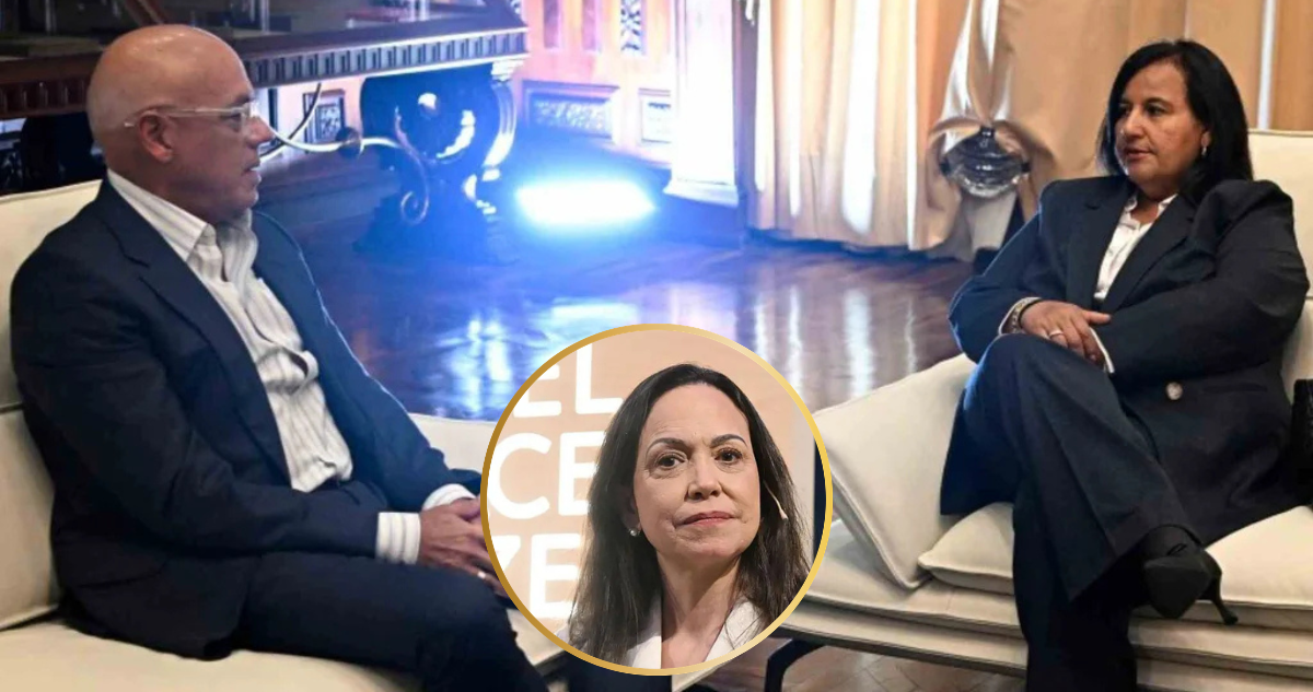 Dinorah Figuera y Jorge Rodríguez