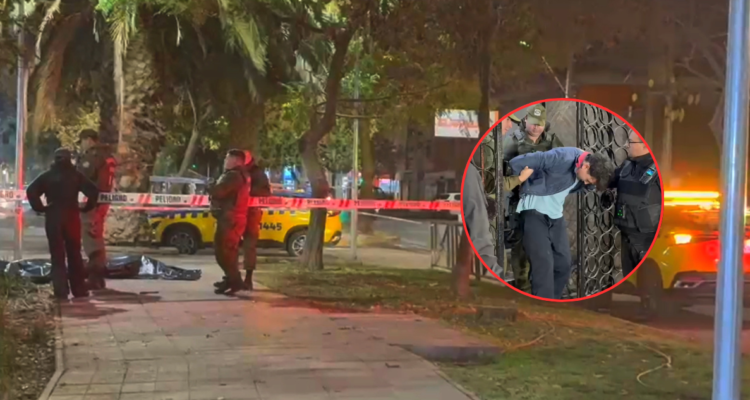 Hombre en situación de calle muere apuñalado tras riña en Ñuñoa: un detenido por homicidio