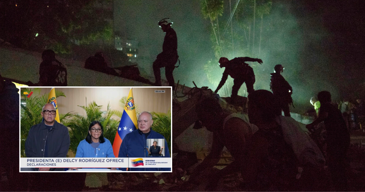 Delcy Rodríguez declara estado de emergencia tras devastadores terremotos en Venezuela