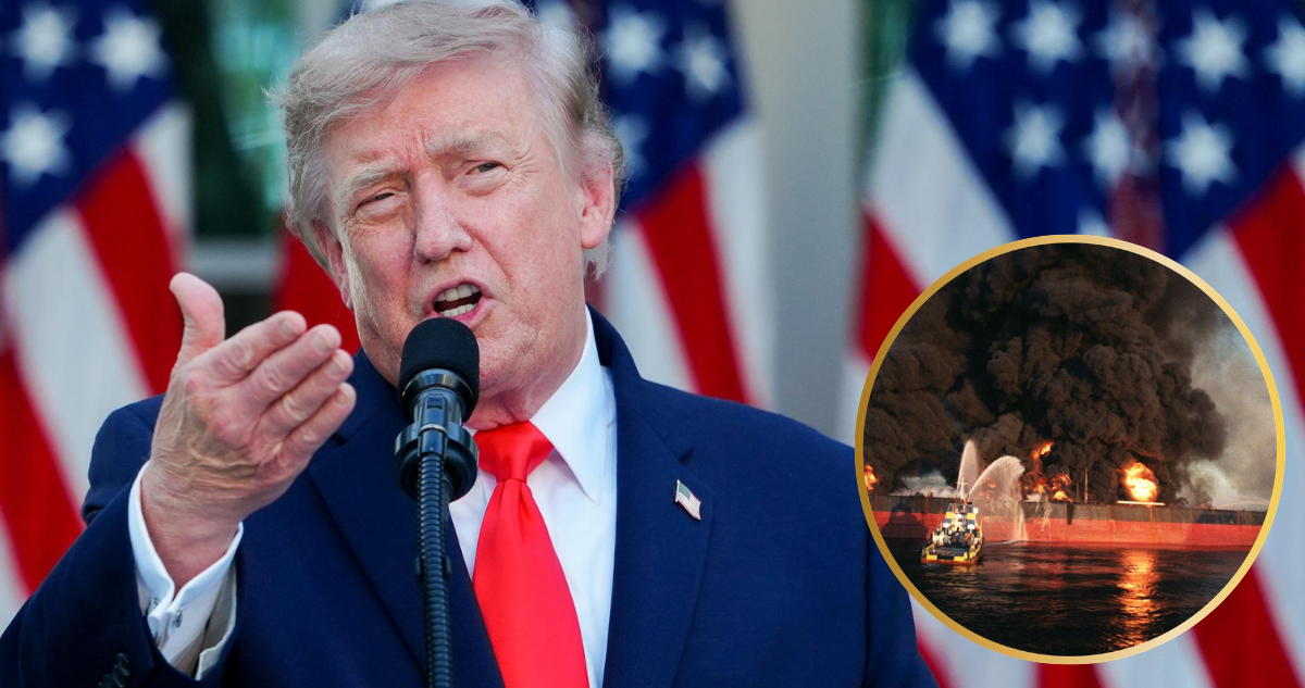 Donald Trump acusa a Irán de violar el alto al fuego