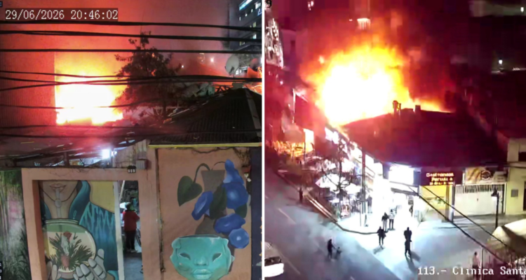 Dos adultos mayores mueren tras explosión y posterior incendio en Bellavista