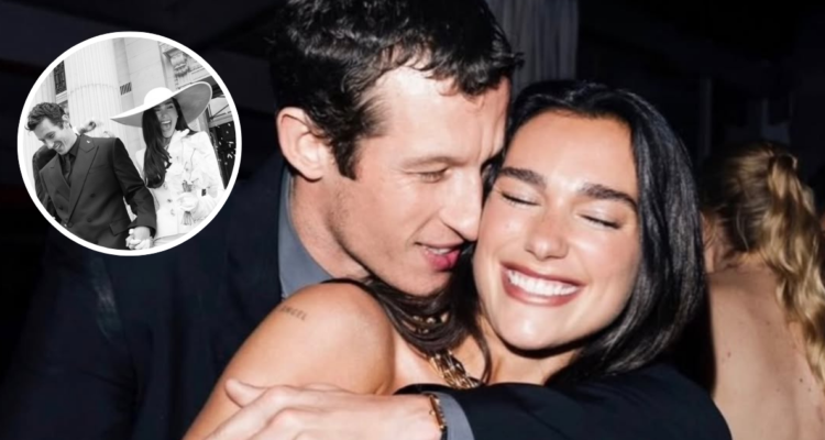 Dua Lipa junto a Callum Turner