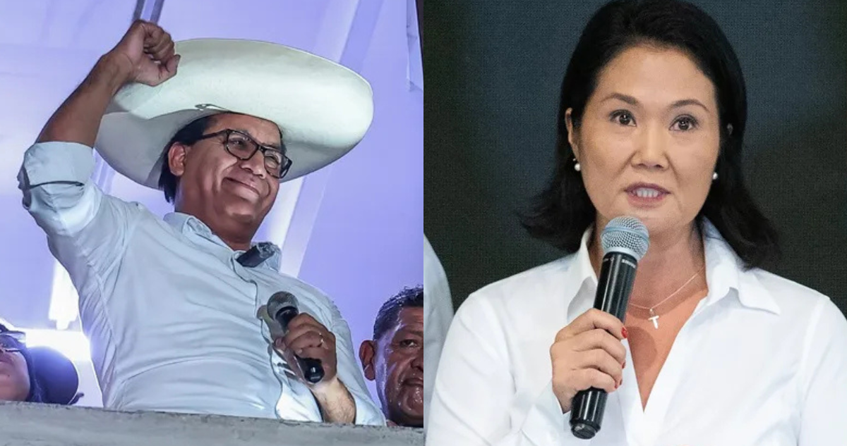 Sánchez sigue al frente del escrutinio en Perú sobre Fujimori, a la espera de los votos del extranjero