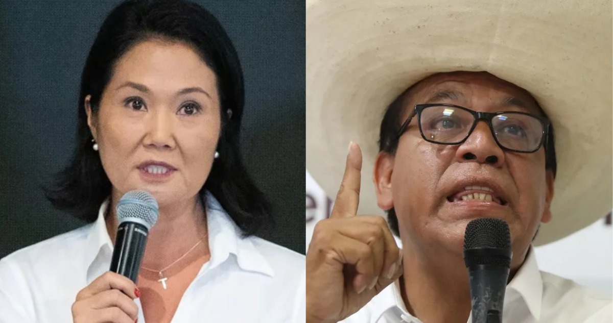 Tensión en Perú por posible triunfo de Fujimori: Sánchez no la reconocerá y le dicen antidemocrático