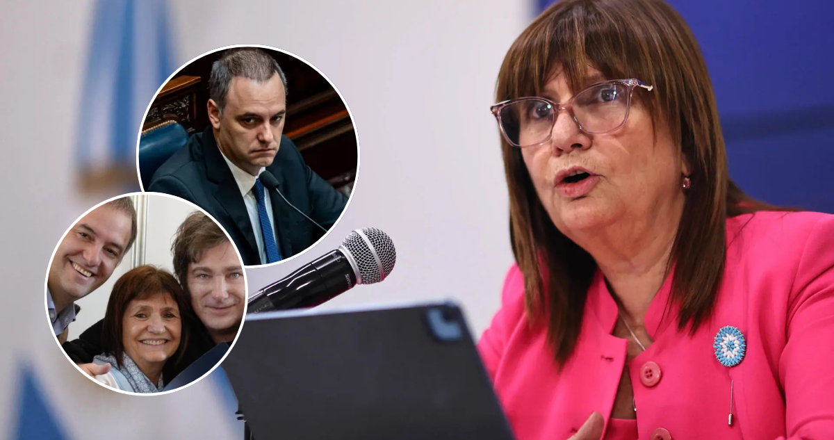 Vocero de Milei tambalea: Bullrich barre con Adorni por ocultar US$500 mil de su patrimonio