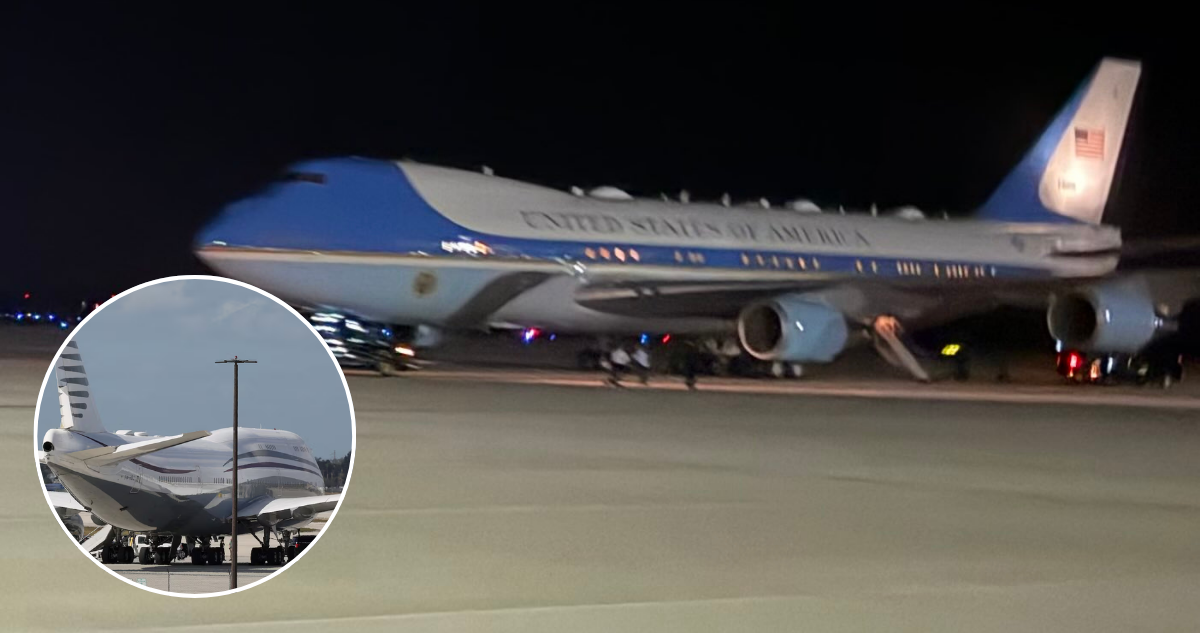 Trump jubila el Air Force One y lo reemplaza por polémico avión de lujo donado por Qatar