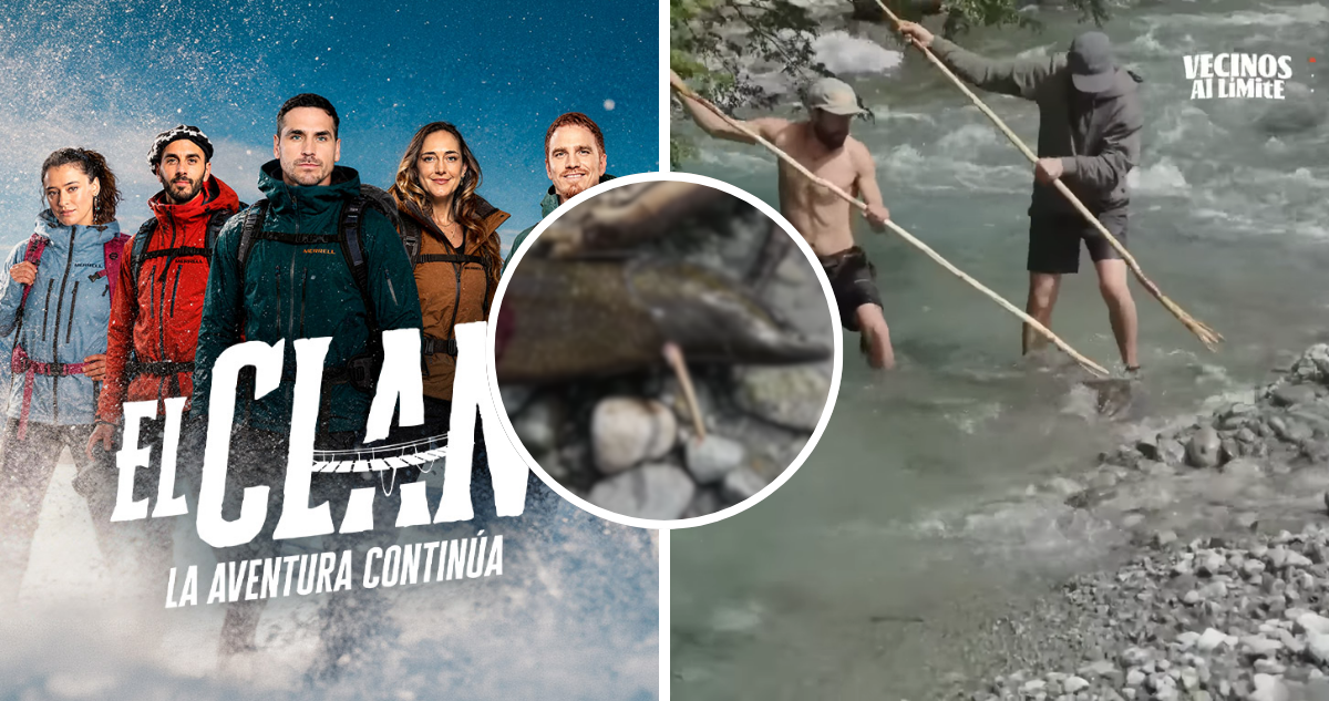Foto promocional de ‘El Clan’ con Pangal Andrade y sus primos