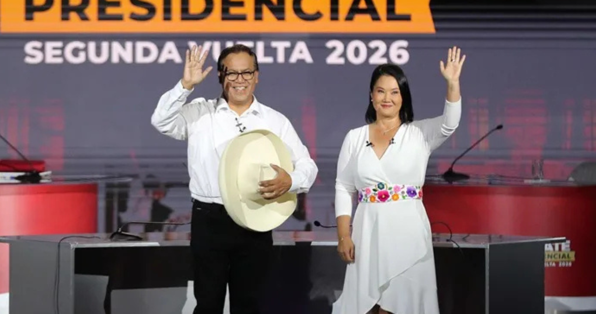 Roberto Sánchez y Keiko Fujimori