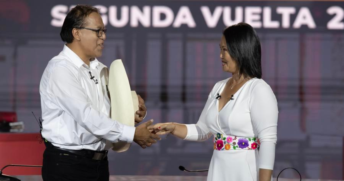 Proclamación resultados elecciones en Perú