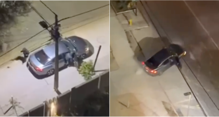 Siguen encerronas en la capital: conductor fue baleado en La Florida y otro perdió su auto en Conchalí