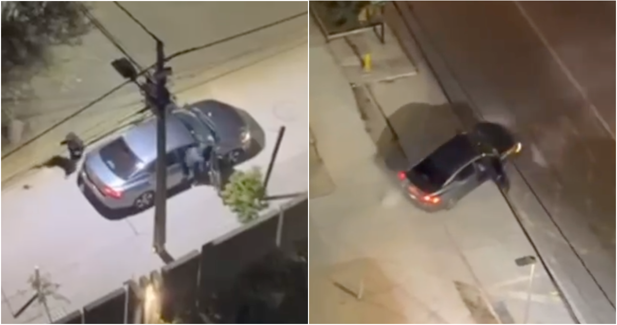 Siguen encerronas en la capital: conductor fue baleado en La Florida y otro perdió su auto en Conchalí