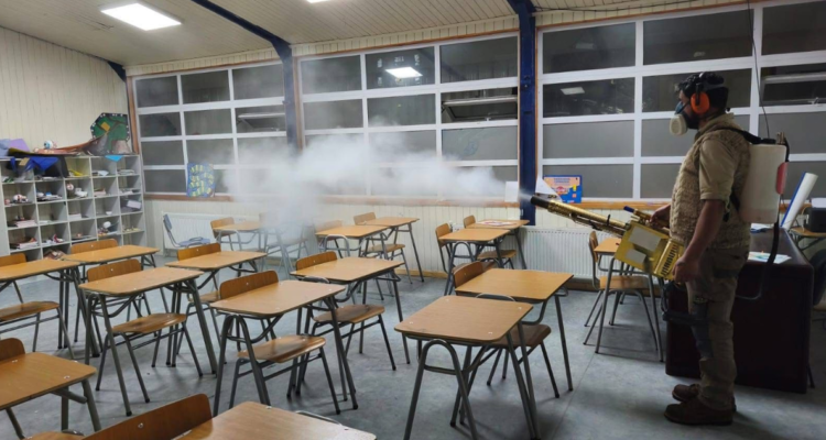 Escuela de Chaitén retoma clases tras casi una semana suspendidas por brote de influenza A