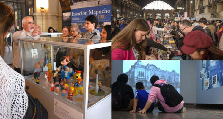 Más de 50 mil personas visitaron Estación Mapocho durante el Día del Patrimonio y la Furia del Libro