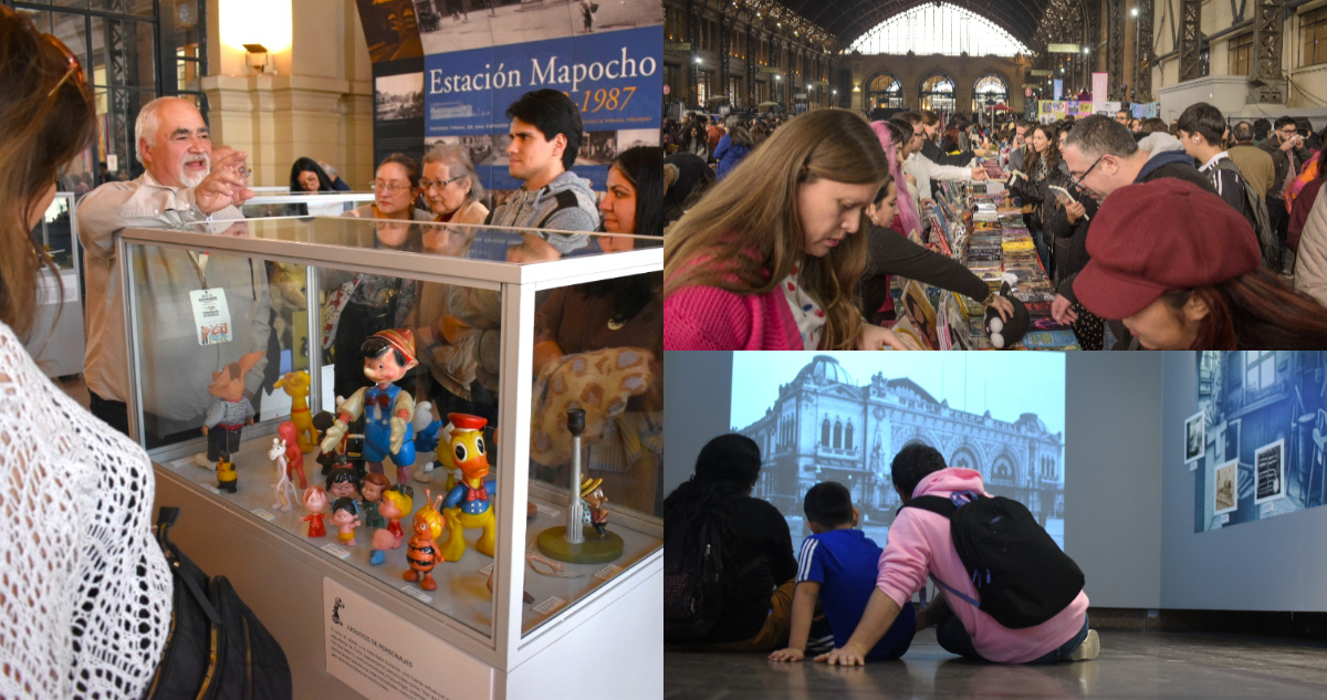 Más de 50 mil personas visitaron Estación Mapocho durante el Día del Patrimonio y la Furia del Libro