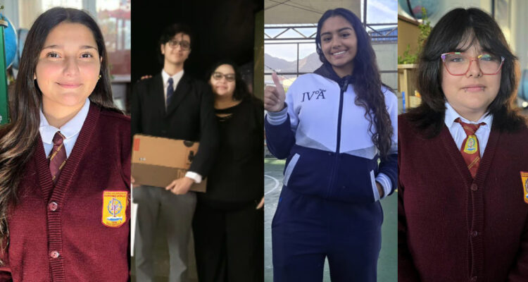 Foto de los estudiantes de Antofagasta que irán a la NASA