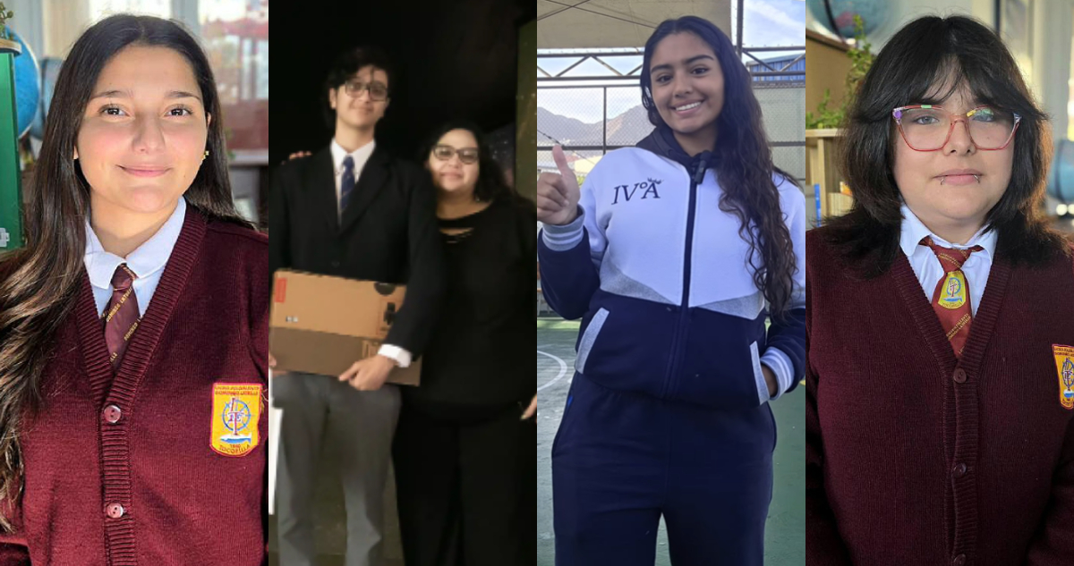 Foto de los estudiantes de Antofagasta que irán a la NASA