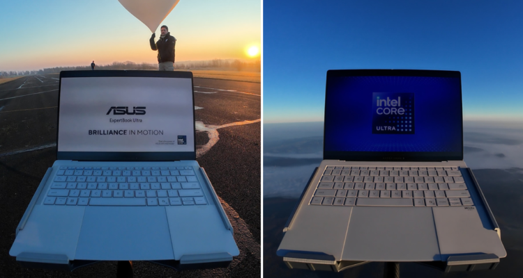 ASUS lanza el nuevo ExpertBook Ultra a la misma altitud del Everest para probar su resistencia