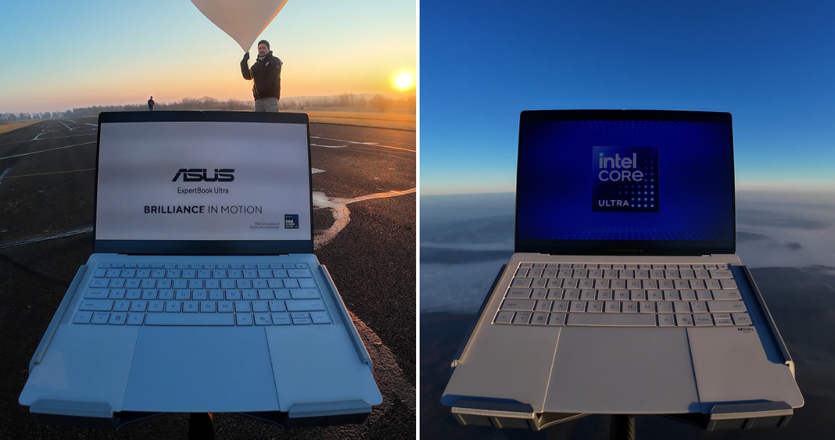 ASUS lanza el nuevo ExpertBook Ultra a la misma altitud del Everest para probar su resistencia