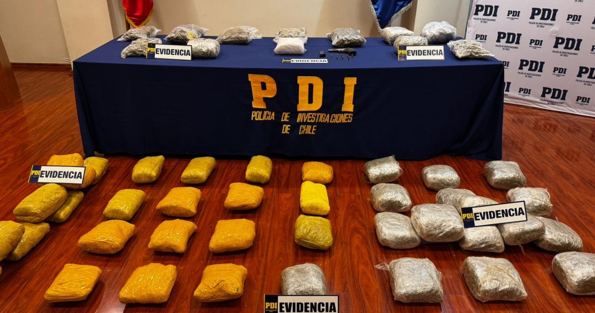 Extranjeros droga en Puerto Montt