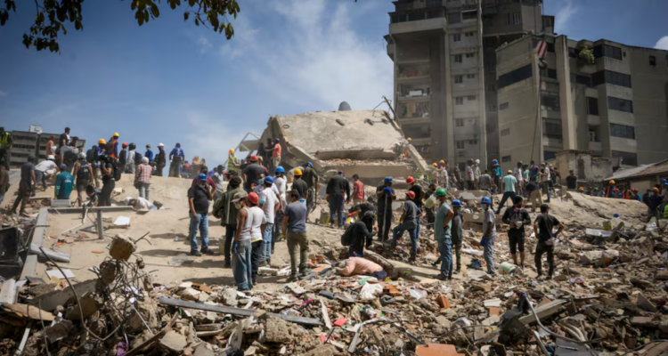 Doble terremoto en Venezuela