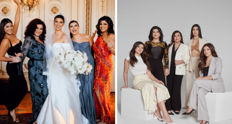 Francisca Guerrero y Valentina, Javiera, Belén y Amani Pichara, herederas de la empresa del mismo nombre
