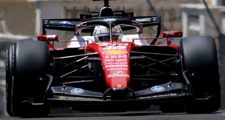 Charles Leclerc y Ferrari dominaron primer libre del GP de Mónaco.