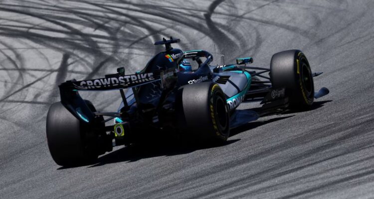 George Russell se impuso en primeros libres del GP de Barcelona de Fórmula 1.