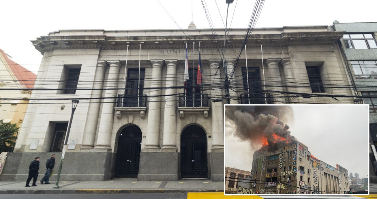 Ex Teatro Pacífico tendrá nuevo destino tras incendio: albergará oficinas municipales de Valparaíso