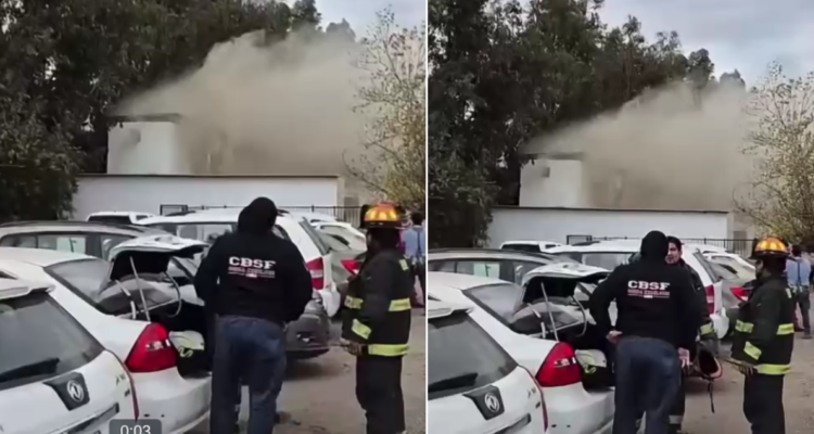 Incendio afecta a laboratorio del Hospital San Camilo de San Felipe
