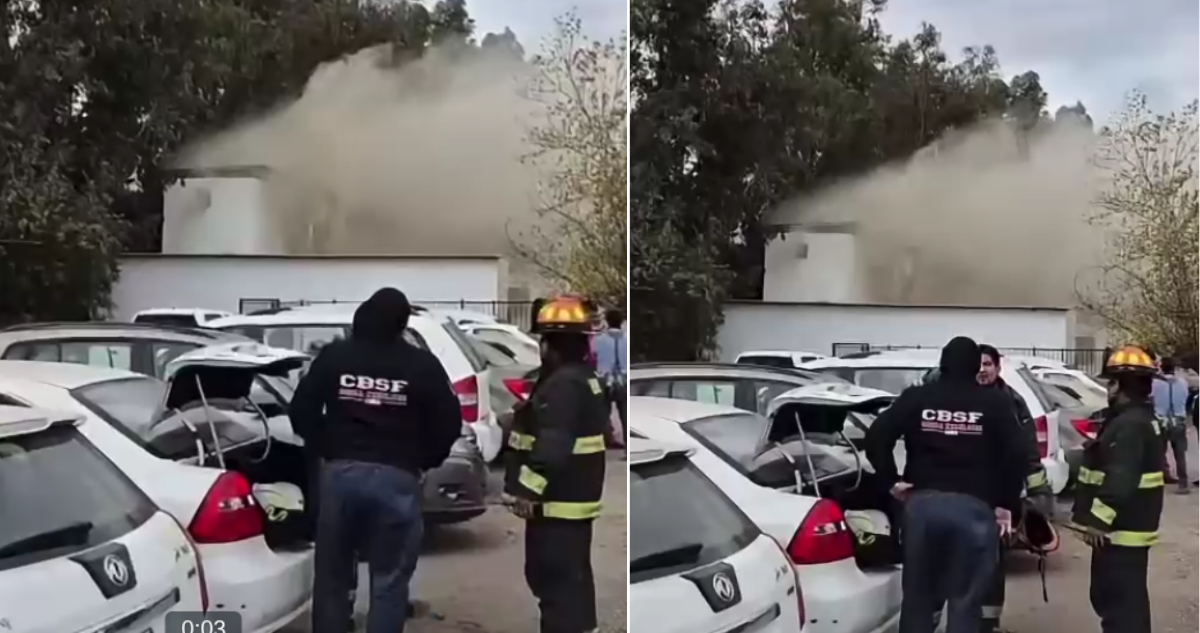 Incendio afecta a laboratorio del Hospital San Camilo de San Felipe