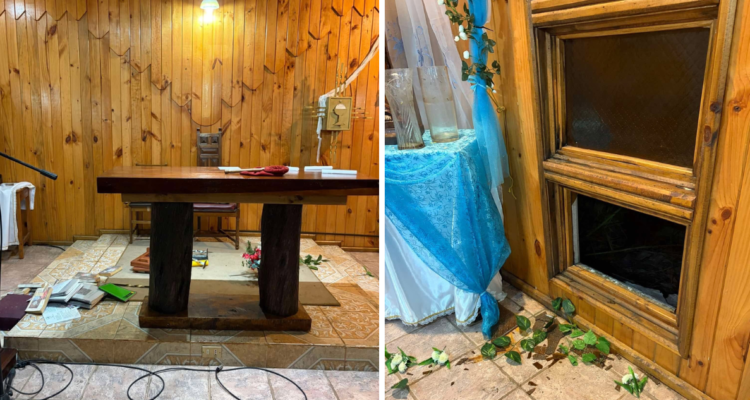 Solitario delincuente roba más de $6 millones en especies desde iglesia en Temuco