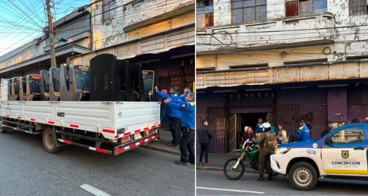 Clausuran nuevo casino ilegal en centro de Concepción: incautaron más de 20 máquinas