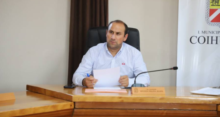 Concejales interponen solicitud de remoción en contra del alcalde Coihueco Wilson Palma