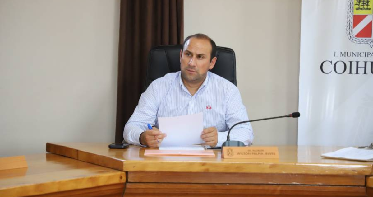 Concejales interponen solicitud de remoción en contra del alcalde Coihueco Wilson Palma