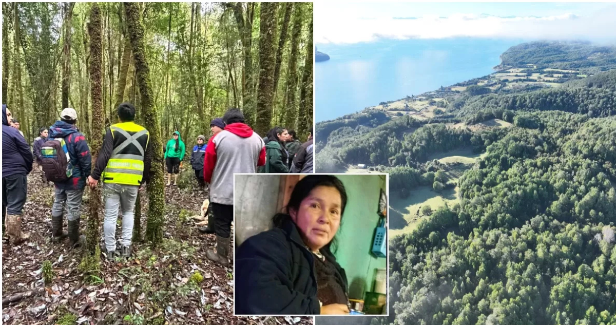 Encuentran viva a mujer que permanecía desaparecida desde el domingo en Quellón