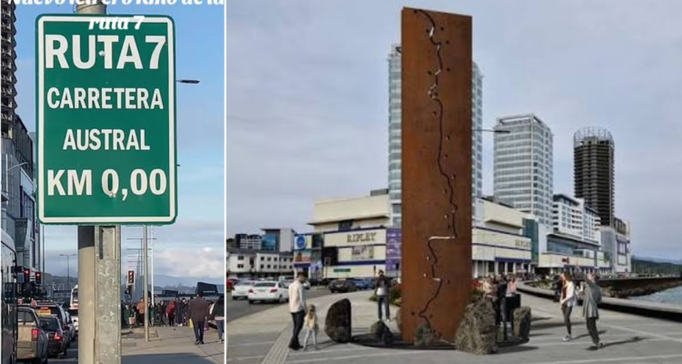 Posible falta de recursos retrasaría construcción del Hito Cero de Carretera Austral en Puerto Montt