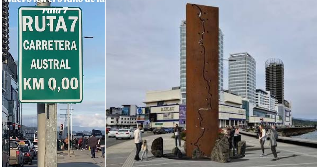 Posible falta de recursos retrasaría construcción del Hito Cero de Carretera Austral en Puerto Montt